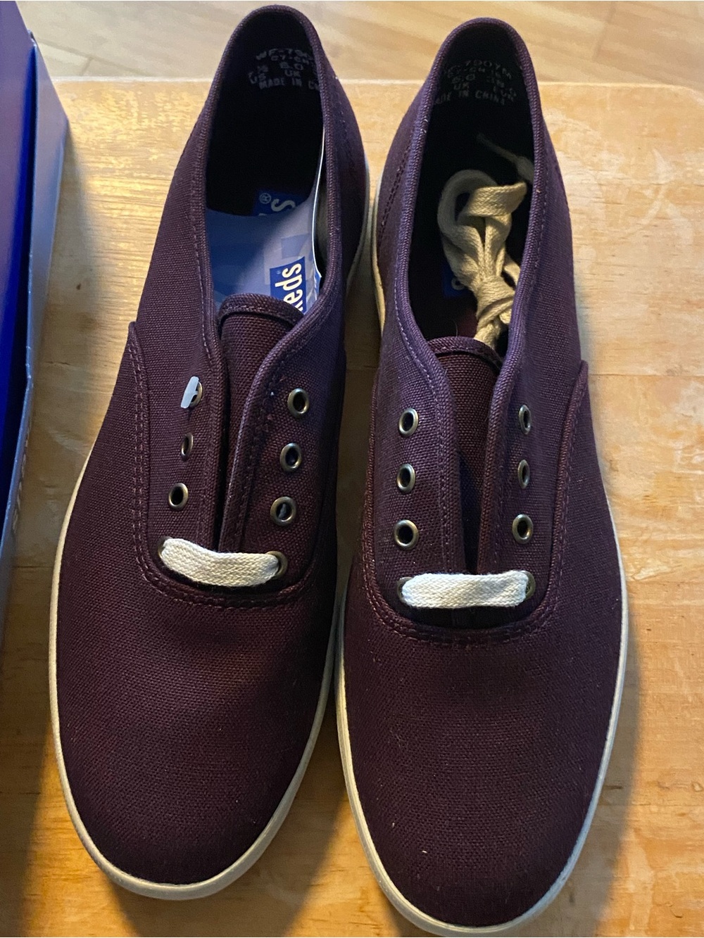 Classic Canvas women’s Sneakers Oxford purple